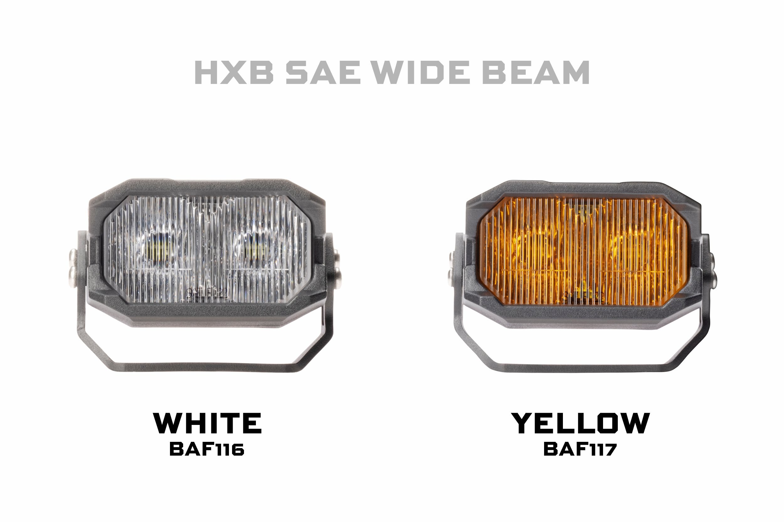 Morimoto 2Banger LED Pods: HXB Wide Beam | Maximum Width